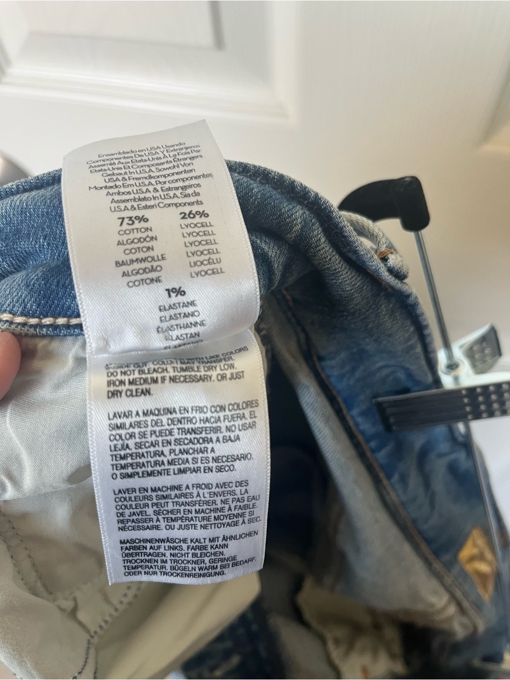 Mother jeans mid rise hiker hover - Picture 9 of 10
